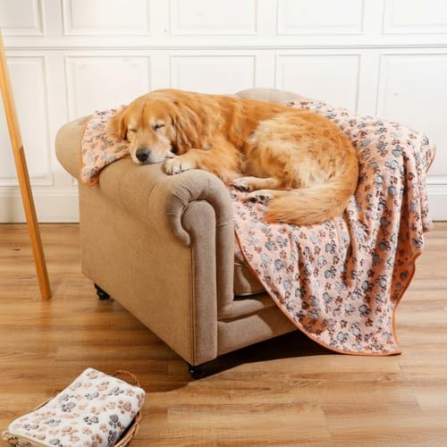 Tatuo 4 Pcs Fleece Dog Blankets - Image 2