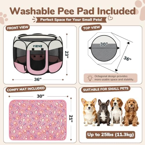 Dog Cat Small Animal Puppy Playpen Crate - Image 2