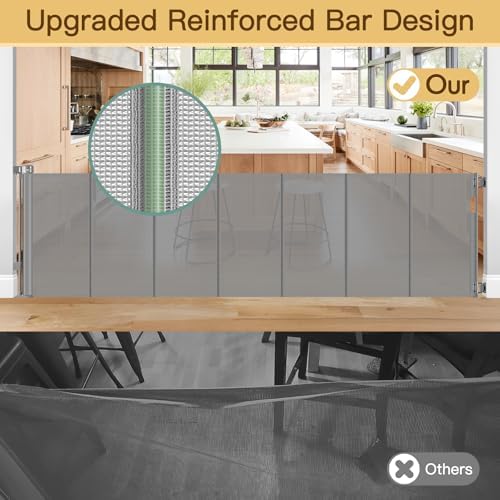 Reinforced 100 Inch Extra Long Baby Gates - Image 3