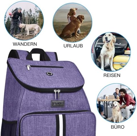 BAGLHER丨Dog Travel Bag, Airline Approved Pet Supplies Backpack, Dog Travel - Image 6
