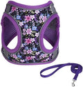 Step in Dog Harness No Pull Flower Adjustable Soft Mesh Harness by KocaPlye