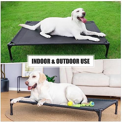 Garnpet Elevated Dog Bed for Large Dogs, Raised Dog Cot Fits Up to 120 LBs - Image 6
