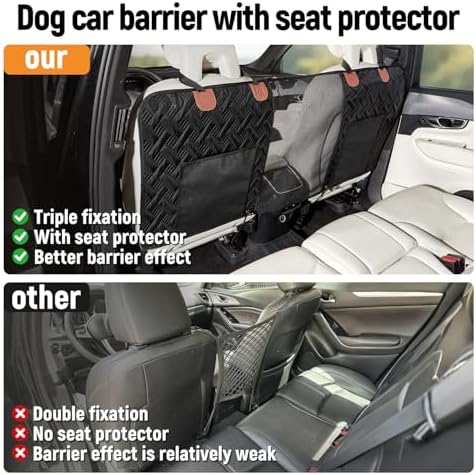 Dog Car Barrier, Car Divider Net - Image 2