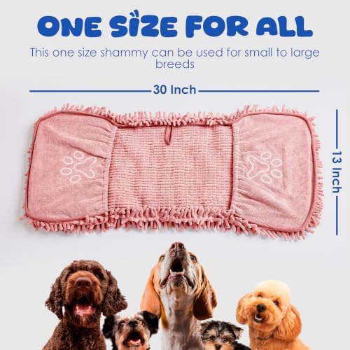 Dog Towel for Drying Dogs Large, Super Absorbent Microfiber Dog Bath Towel - Image 6
