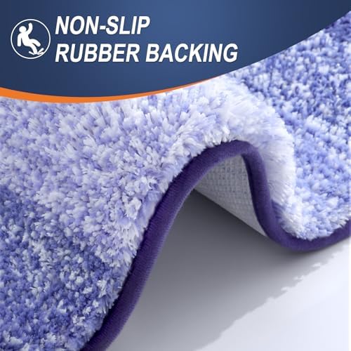 OLANLY Bathroom Runner Rug 47x24, Extra Soft Absorbent Microfiber Bath Rugs - Image 5