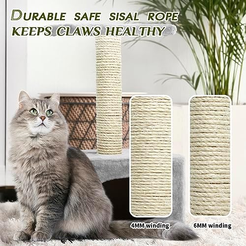 White Sisal Rope 1/4 Inch by 65-Feet - Image 6