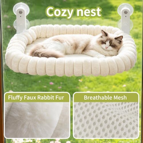 Foldable Cat Window Hammock Foldable Cordless Cushion Bed - Image 6