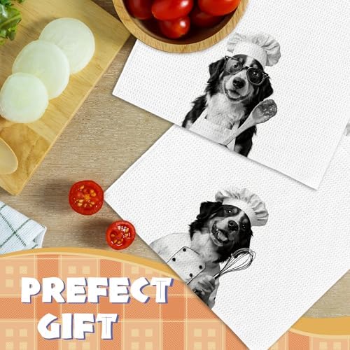 Dog Kitchen Towels Decor Set of 2 - Image 5