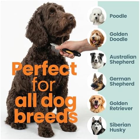 Rake Brush for Dogs, Doodles & Poodles - Image 2
