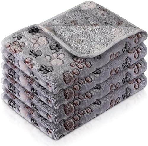 Tatuo 4 Pack Fleece Dog Blanket by Tatuo