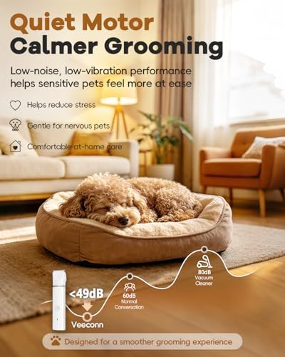 Veeconn 4 in 1 Dog Clippers Grooming Kit - Image 3