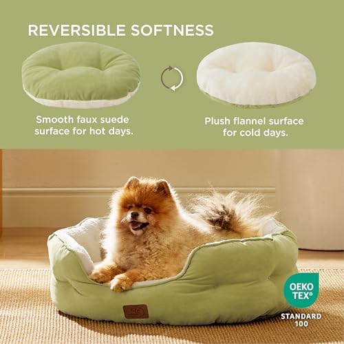 Bedsure Small Dog Bed Washable, Round Cat Beds - Image 2