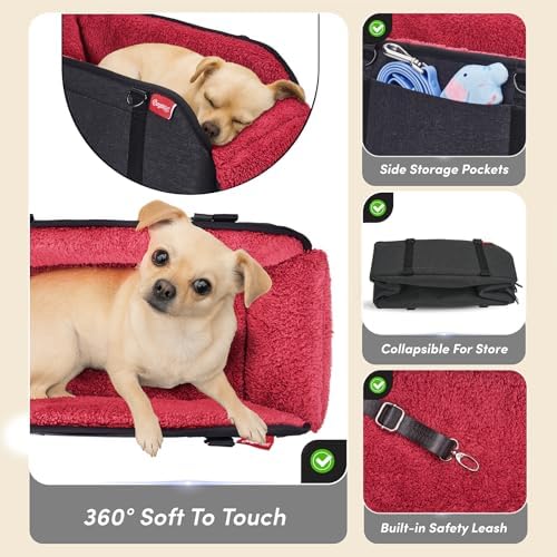 BurgeonNest Center Console Dog Car Seat - Image 5