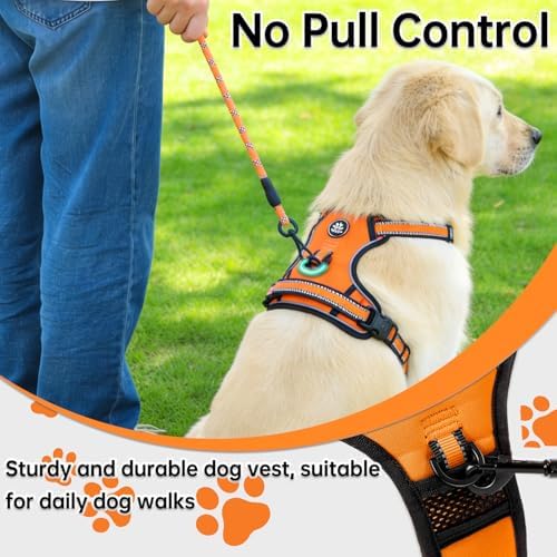 NESTROAD Dog Harness for Medium Sized Dog, No Pull Dog Vest Harness Set - Image 6