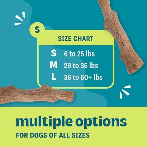 Pupstages Dogwood Stick Dog Chew Toy, Made in USA - Image 3