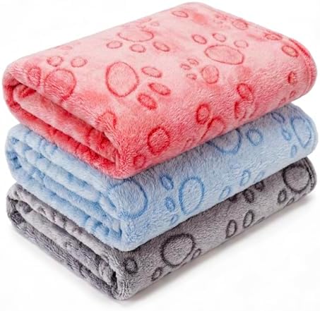 CADONO 1 Pack 3 Blankets for Dog Puppy Cat by CADONO