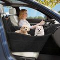 Elevated Dog Car Seat for Small and Medium Dogs Up to 35 lb by Tivray