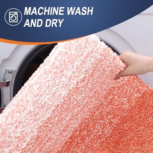 OLANLY Bathroom Runner Rug 54x24, Extra Soft Absorbent Microfiber Bath Rugs - Image 6