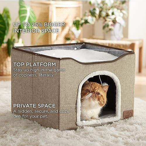 Bedsure Cat House Bed for Indoor Cats - Image 2