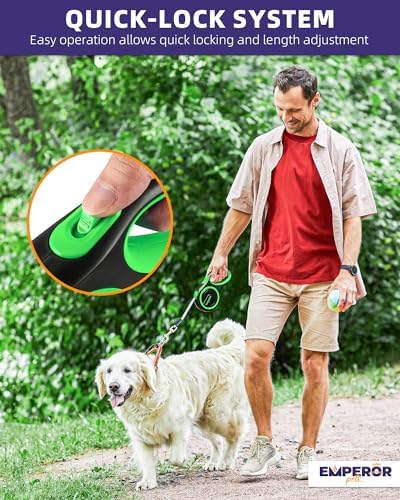 Emperor Pets Retractable Dog Leash, 16 ft - Image 4