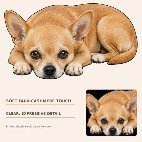 3D Realistic Dog Shaped Bath Mat & Floor Rug - Image 4