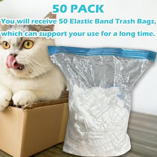 50 Pack Litter Box Liners Compatible - Image 7