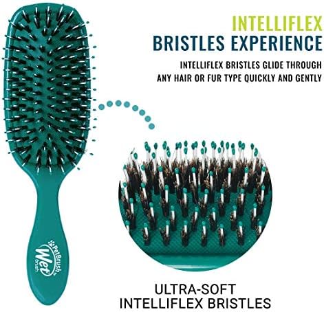 Wet Brush Pet Hair Brush, Shiny Fur, Dog and Cat Hairbrush, De-Shedding Comb & - Image 3