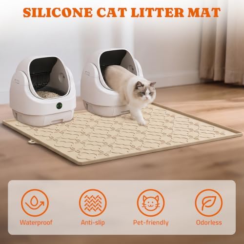 Pawtners Cat Litter Mat Extra Large 42" X 30", 1 Pack - Image 3