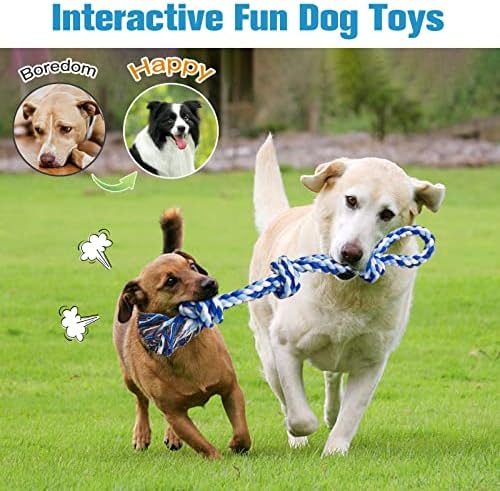 UPSKY 2 Pack Dog Rope Toys, Heavy Duty Dog Chew Toy - Image 5