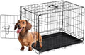 Sweetcrispy 30 Inch Dog Crate, Small Dog Cage, Foldable Puppy Pet Kennel by Sweetcrispy