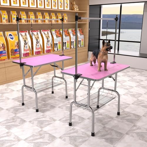 46" Dog Grooming Table Foldable Pet Grooming Tables - Image 4