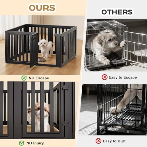 Dog Playpen Indoor, Puppy Playpen, 8 Panels - Image 2