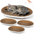 3Pack Extra Large Versatile Cardboard cat Scratcher & Lounger bed, High-Density by ROMOHOM