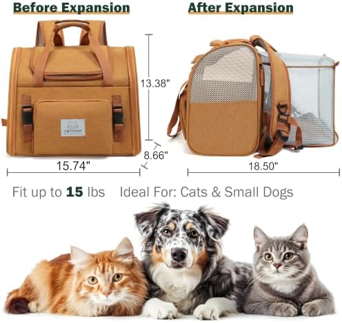Cat Backpack Expandable, Cat Carrier - Image 3