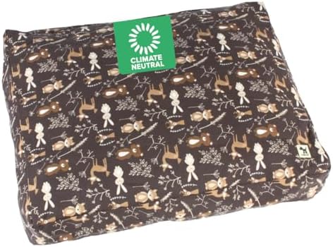 Molly Mutt Dark Brown Dog Bed Cover, Non-Toxic & 100% Cotton by MollyMutt
