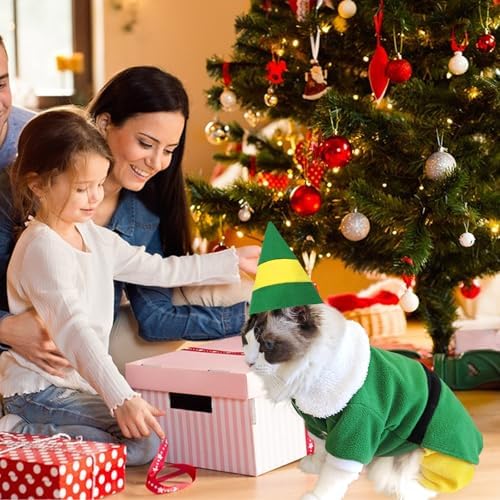 Dog Elf Christmas Costume, Funny Party Halloween Cosplay Outfit(3X-Large) - Image 6