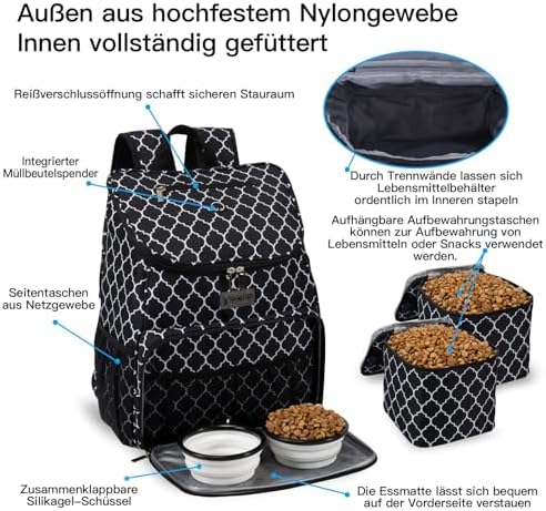 BAGLHER丨Dog Travel Bag, Airline Approved Pet Supplies Backpack, Dog Travel - Image 4