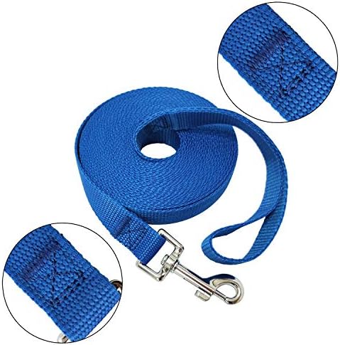 Nylon Training Dog Leash for Small Medium Large Dogs, 15ft 20ft 30ft 50ft Long - Image 2