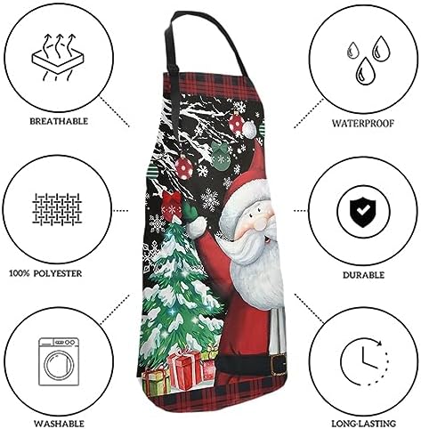 Giwawa Apron Unisex Resistant 33 x 28 inches - Image 6