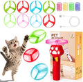 BABORUI Cat Toy Disc Launcher, Rechargeable Interactive Cat Fetch Toy Launcher by BABORUI