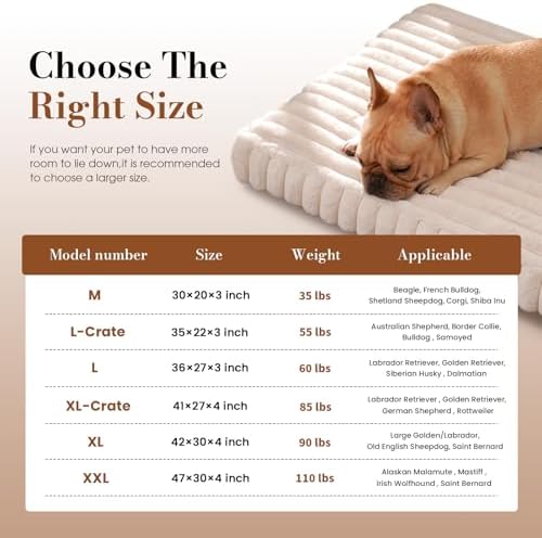 Large Orthopedic Dog Crate Bed - Image 6