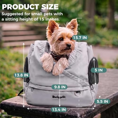 Small Dog Sling Carrier, Hands-Free - Image 6