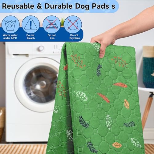 Sunheir Washable Pee Pads for Dogs Large 24" x 72" 2-Pack Reusable Puppy Pads - Image 5