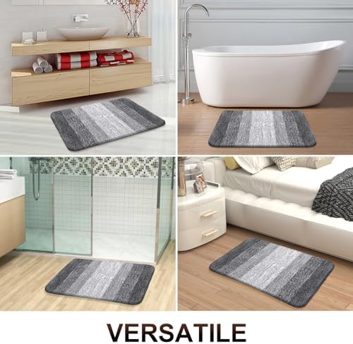 OLANLY Bathroom Runner Rugs Mat 44x20, Extra Soft Absorbent Microfiber Bath Rugs - Image 7