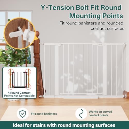 InnoTruth 29.6-44.6 in Wide Baby Gate - Image 5