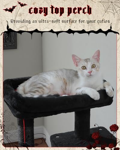 MUTTROS 45.7" Gothic Cat Tree - Image 4