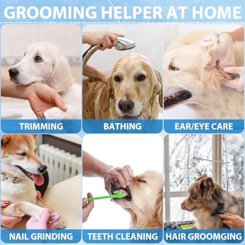 Pet Grooming Hammock Harness for Small Dogs & Cats Nail Trimming, Dog Sling for - Image 4