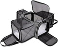 BAGLHER Cat Carrier Bag, Airline Approved Pet Carrier Soft Side Pet Travel 5 by BAGLHER