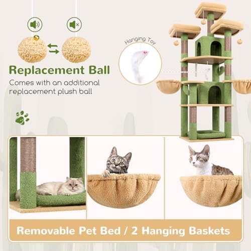 Globlazer Big XL Cactus Cat Tower - Image 5