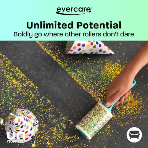 Evercare with Unstopables Fresh Scent All-Purpose Lint Roller, 50 Layers Per - Image 7